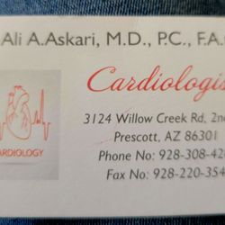 Ali Askari, MD - Business Card