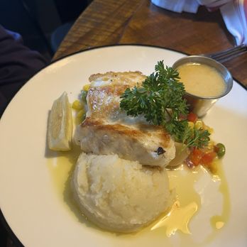 Bistro 41 - Halibut - Salad Near Me - Eastham, Massachusetts