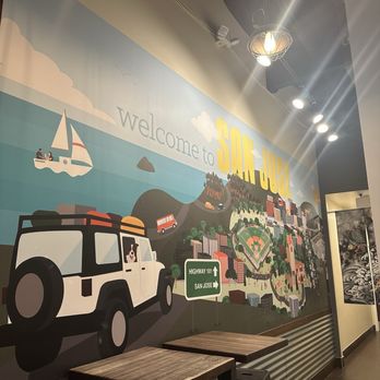 I-Tea SR - Mural located inside - Bubble Tea Near Me - San Jose, California