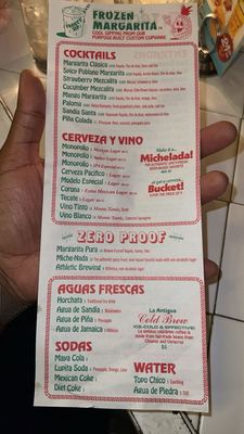 Menu photo 1 Tacombi New York, NY