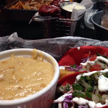 The Committed Pig - Fish tacos and some bacon waffle fries! The corn meal is delicious! - Breakfast & Brunch Near Me - Morristown, New Jersey The Committed Pig - Fish tacos and some bacon waffle fries! The corn meal is delicious! - Breakfast & Brunch Near Me - Morristown, New Jersey