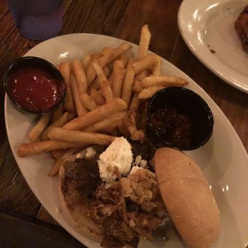 Bantam Pub - Lamb burger and fries - New American Near Me - Atlanta, Georgia