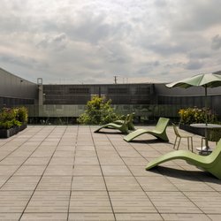 Civic Centre Resource Library - Rooftop patio