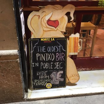 Blai Tonight - The oldest Pintxo Bar in Poble Sec - probably true as we first came here in 2013 and it was the only one - Tapas Bars Near Me - Barcelona, B
