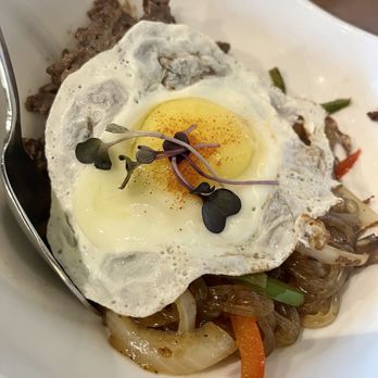 Toast to Coast Brunch Bar - Japchae Bowl - Breakfast & Brunch Near Me - Richmond, British Columbia Toast to Coast Brunch Bar - Japchae Bowl - Breakfast & Brunch Near Me - Richmond, British Columbia