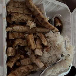 29. Chicken Teriyaki -1 star, yaki sauce is a lamer, rubber chicken 29. Chicken Teriyaki -1 star, yaki sauce is a lamer, rubber chicken
