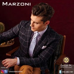 Danish M. Bespoke-Custom Clothing - MARZONI | Danish M.Bespoke | Glendale, California USA
