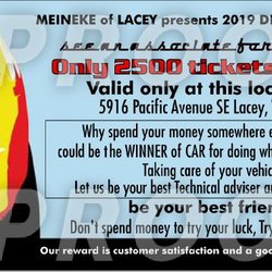 Meineke Car Care Center - DREAM CAR RAFFLE