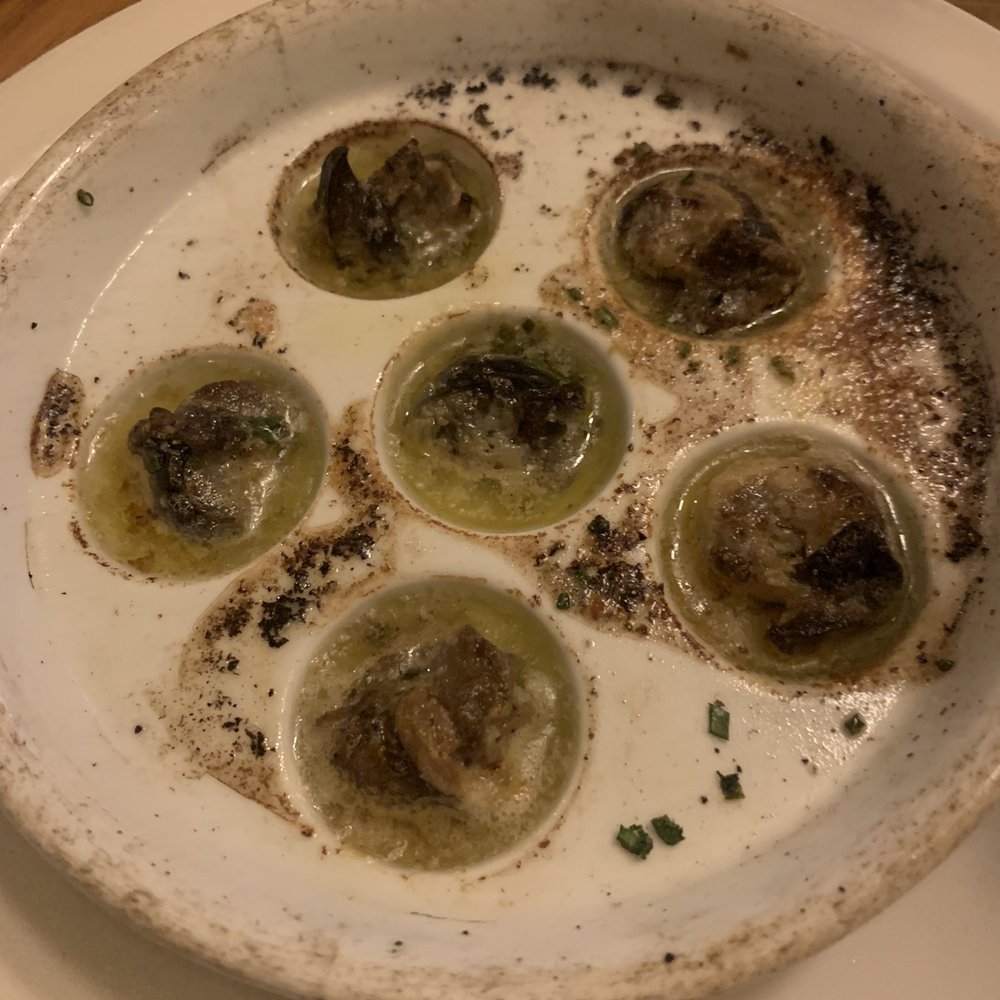 Bistro La Source - Escargots de Bourgogne au Pastis, Shallot, Garlic & Parsley Butter - French Near Me - Jersey City, New Jersey Bistro La Source - Escargots de Bourgogne au Pastis, Shallot, Garlic & Parsley Butter - French Near Me - Jersey City, New Jersey