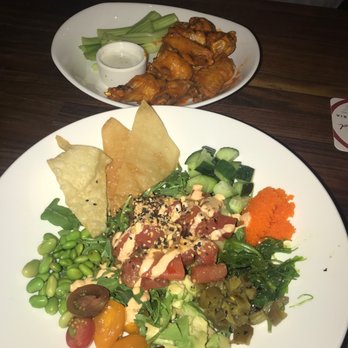 Yard House - Poke salad and traditional wings - New American Near Me - Sacramento, California Yard House - Poke salad and traditional wings - New American Near Me - Sacramento, California