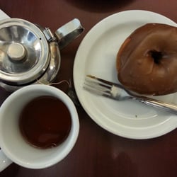 Donut and teas. Delicious!