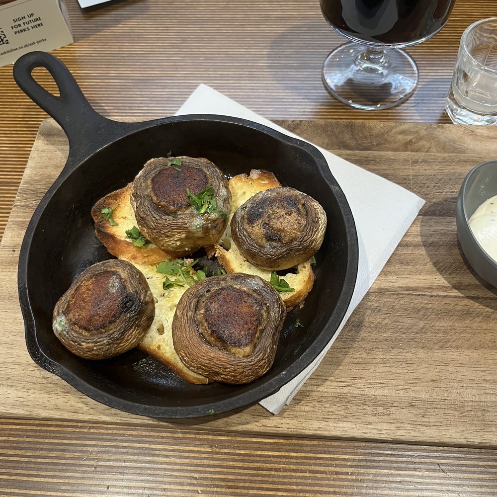 ASK Italian - Mushrooms Al forno - Italian Near Me - Paddington, LND