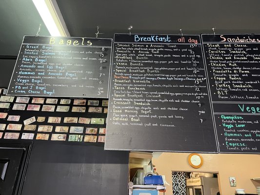 Abe's Café. by null