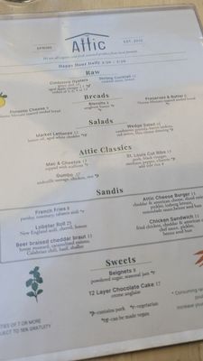 Menu photo 5 The Attic Long Beach, CA Menu photo 5 The Attic Long Beach, CA