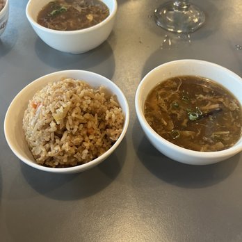 Da Han Mongolian BBQ - The fried rice and soup was delicious! - Taiwanese Near Me - Cincinnati, Ohio