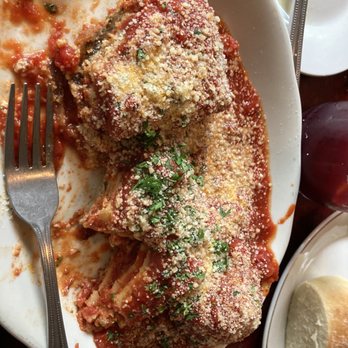 Nonna's Kitchen - Eggplant parm with lasagna - Italian Near Me - Gorham, New Hampshire Nonna's Kitchen - Eggplant parm with lasagna - Italian Near Me - Gorham, New Hampshire