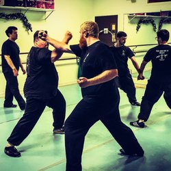 Tiger Crane Kung Fu - Conditioning arm blocks with partners enhances self defense techniques.