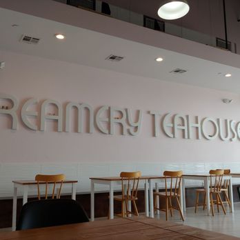 The Creamery Teahouse - Side wall - Bubble Tea Near Me - Sugar Land, Texas