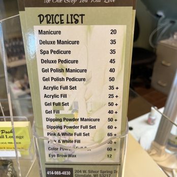 Posh Nail Lounge - Menu - Nail Salons Near Me - Glendale, Wisconsin Posh Nail Lounge - Menu - Nail Salons Near Me - Glendale, Wisconsin