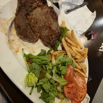 Don Jose’s Grill - Steak with fries and salad with raspberry dressing - Mexican Near Me - Morgan City, Louisiana Don Jose’s Grill - Steak with fries and salad with raspberry dressing - Mexican Near Me - Morgan City, Louisiana