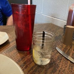 The River Grill - Goose and soda!