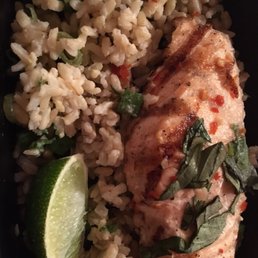 Chili salmon in small Chili salmon in small