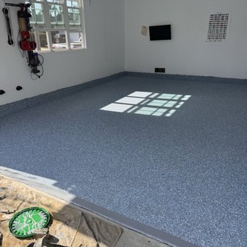 Creative Epoxy Coating - Whole garage - Flooring Near Me Creative Epoxy Coating - Whole garage - Flooring Near Me