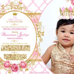 Tec Art Ideas Hawaii - Royal Invitation designed by Tec Art. All other graphics matched to her invitation style.