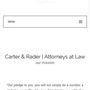 Photo of Carter & Rader Attorneys at Law