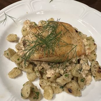 Circo - Sea bass with spatzle and lobster sauce - New American Near Me - Omaha, Nebraska Circo - Sea bass with spatzle and lobster sauce - New American Near Me - Omaha, Nebraska