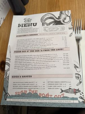 Menu photo 1 The Scallop Shell Bath, BAS