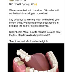 Hameroff Jeffrey, DDS - Fake Facebook Promotion