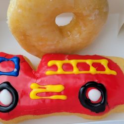 Heavenly Doughnuts - Firetruck glazed donut