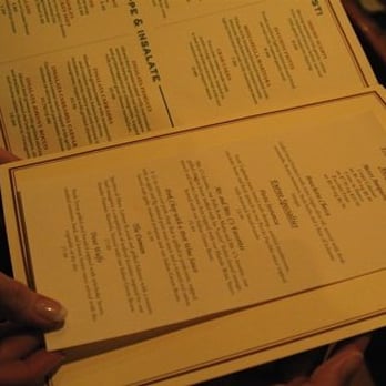 Maggiano's - A portion of the menu - Italian Near Me - Cincinnati, Ohio
