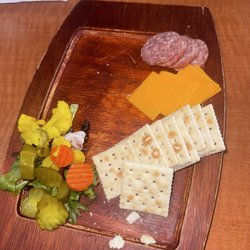 The Fillin' Station - Cheese and Sausage Platter