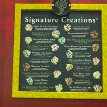 Cold Stone Creamery - Ice Cream & Frozen Yogurt Near Me - Oxnard, California