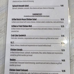 Dinner Menu Dinner Menu