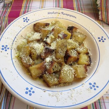 Antica Hostaria Romanesca - Patate Caccio e Pepe - Roman Near Me - Rome, RM