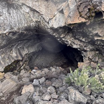Lava Beds National Monument - Outside a cave opening - Landmarks & Historical Buildings Near Me - Tulelake, California