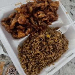 Wings Bomb - Sweet and sour chicken.- it's ok. I wouldn't order again.