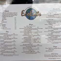 Eco Eats - Menu