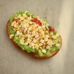 Delicious avocado toast