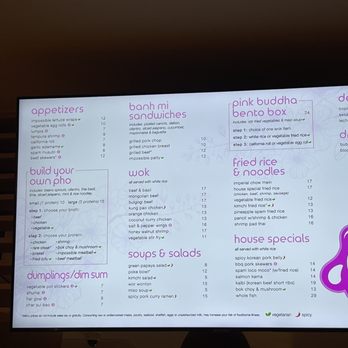 Pink Buddha - The Menu - Chinese Near Me - El Cajon, California Pink Buddha - The Menu - Chinese Near Me - El Cajon, California