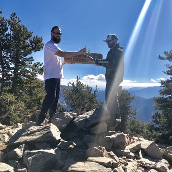 San Bernardino Peak - A Stella to celebrate our successful summit - Hiking Near Me San Bernardino Peak - A Stella to celebrate our successful summit - Hiking Near Me