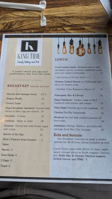 Menu photo 7 The Slippery Deck Westport, WA Menu photo 7 The Slippery Deck Westport, WA