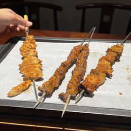 Beef Skewers