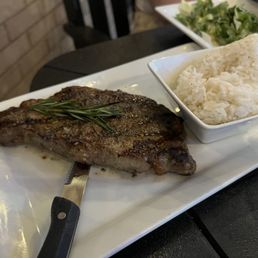 Steak and rice Steak and rice
