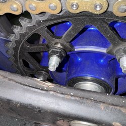 South Bay Powersports - Bolt and nut on sprocket