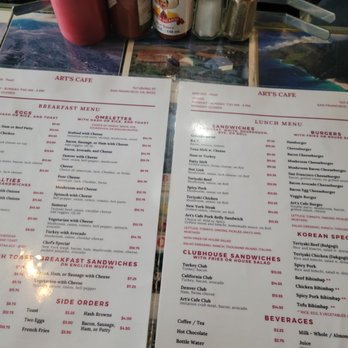 Art's Cafe - Menu - Diners Near Me - San Francisco, California