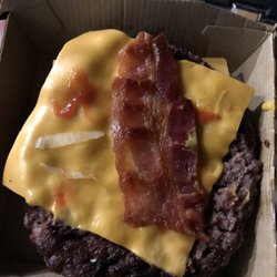 McDonald's - My bacon quarter pounder ordered at 10:50pm july 20th